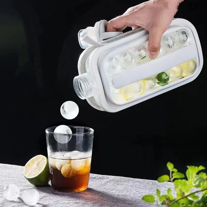 Hervidor de hielo esférico portátil 2 en 1 de liberación rápida, utensilio de cocina de verano