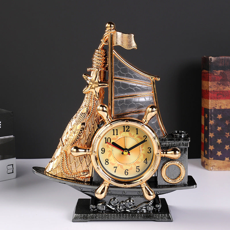 Reloj de dormitorio de moda, decoración creativa para el hogar