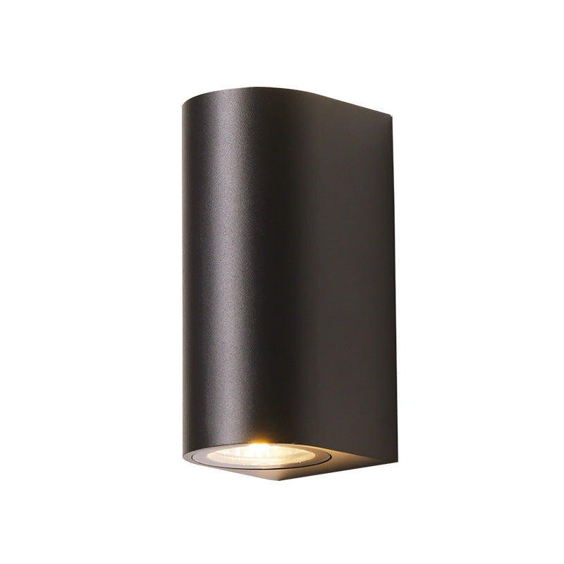 Lámpara de pared LED impermeable para exteriores, sencilla, creativa, para pasillo y sala de estar