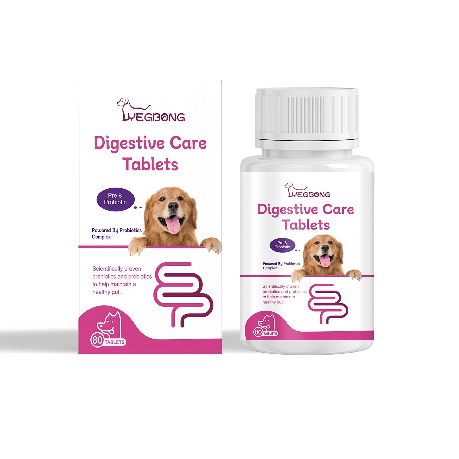 Comprimidos probióticos para perros