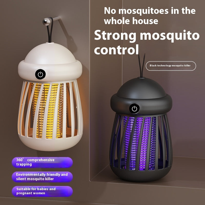 Lámpara antimosquitos, repelente de insectos, menos radiación, trampa para insectos eléctrica silenciosa, carga USB, repelente antimosquitos para exteriores