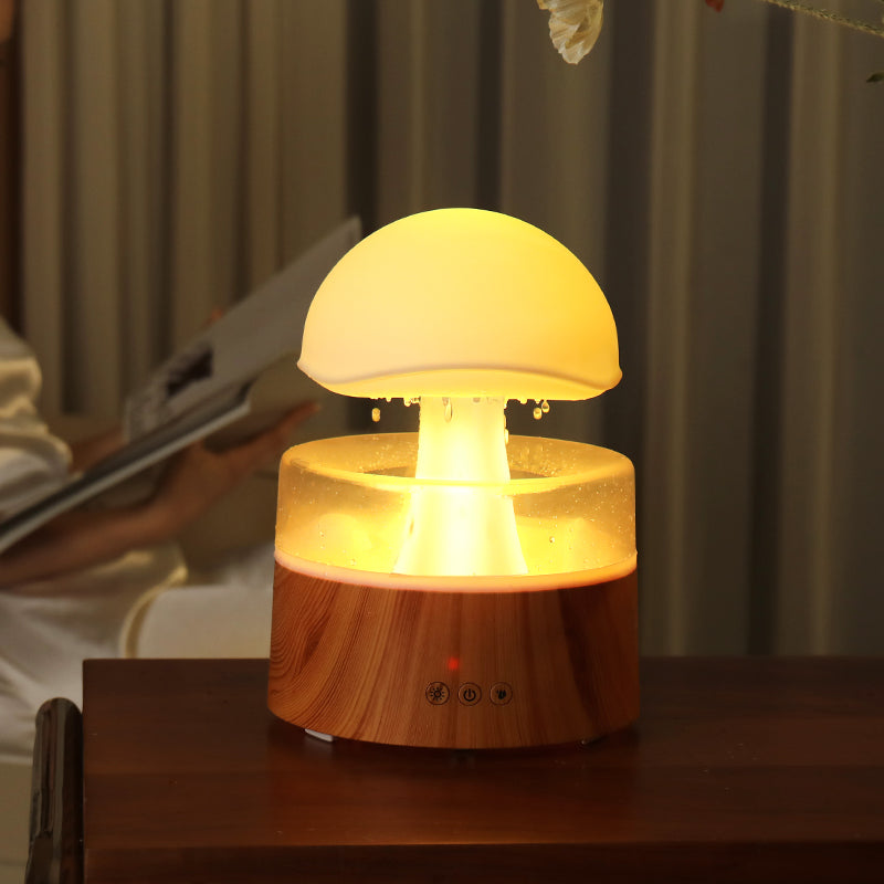 Nuevo humidificador de nubes de lluvia, máquina de aromaterapia, humidificador de aire, difusor de aroma ultrasónico