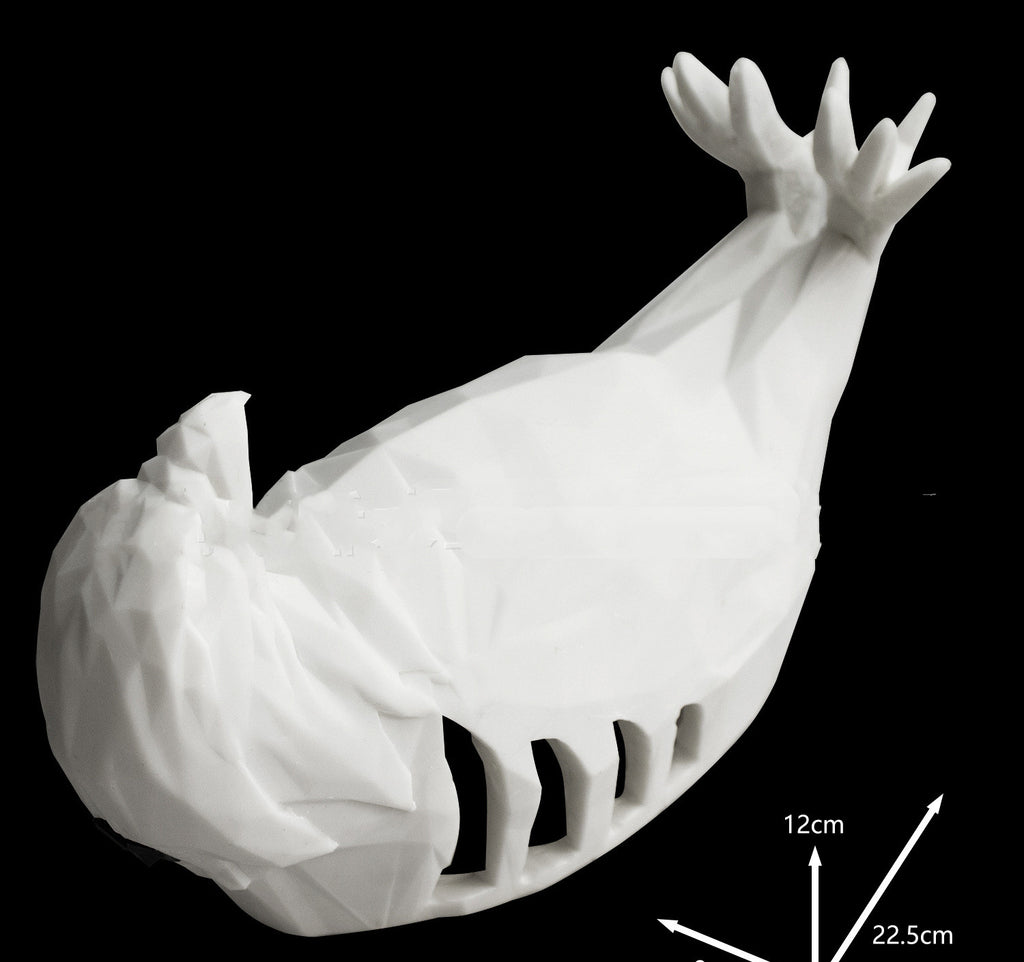 Lámpara de pared creativa moderna con forma de pájaro (búho, águila), proyector de atmósfera, aplique de luz con cuerpo de impresión 3D, iluminación animal, lustre, decoración del hogar