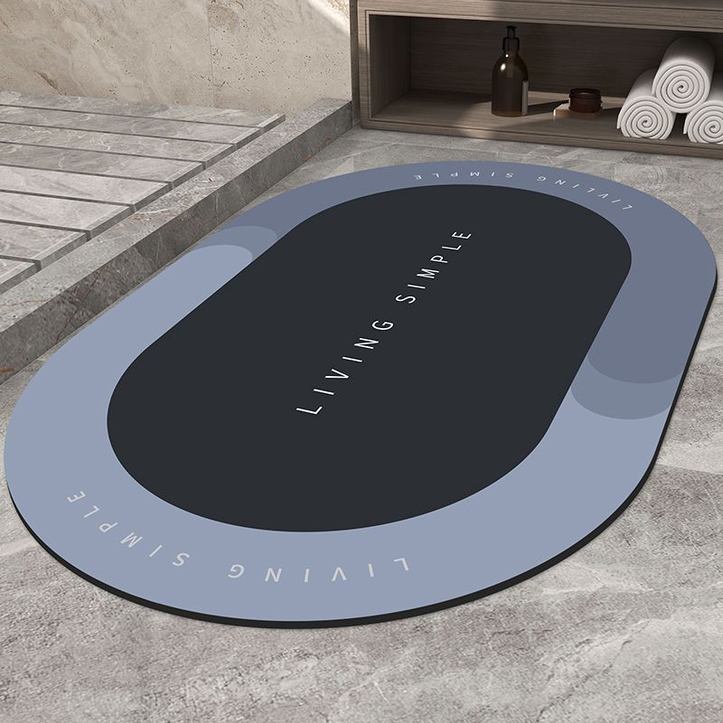 Alfombrilla de baño, alfombrilla de entrada, alfombrillas de baño súper absorbentes, alfombras de baño de secado rápido, alfombrillas de suelo antideslizantes modernas y sencillas para el hogar