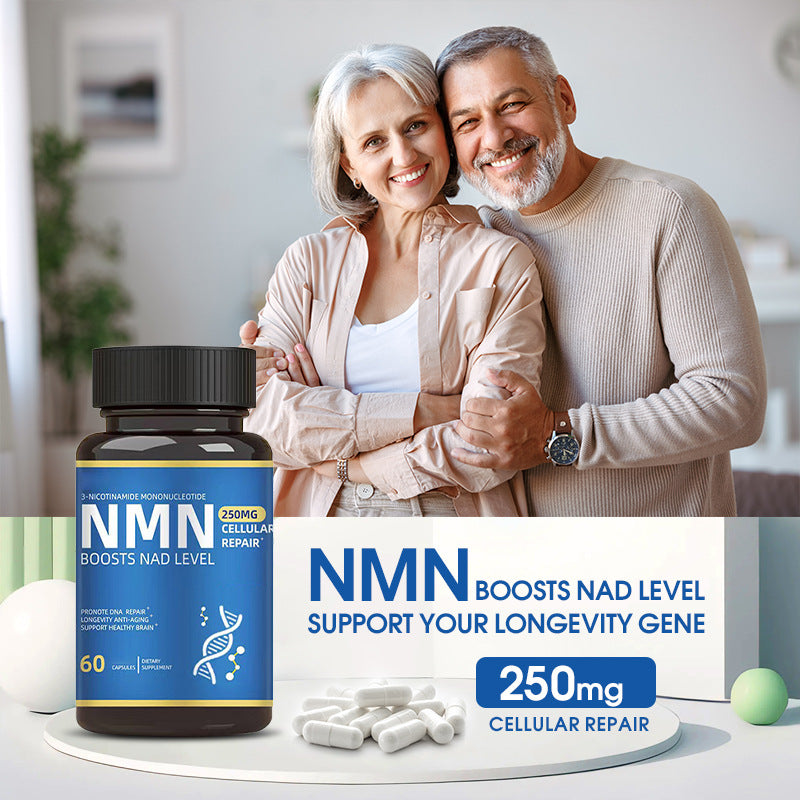 60 Cápsulas de Cápsulas de Mononucleótido de Nicotinamida
