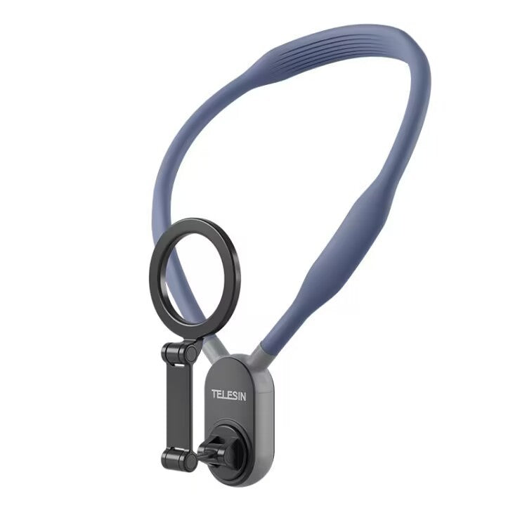 Soporte magnético de silicona para teléfono de cuello de liberación rápida para teléfono Magsafe de succión magnética, soporte para colgar el teléfono en el cuello
