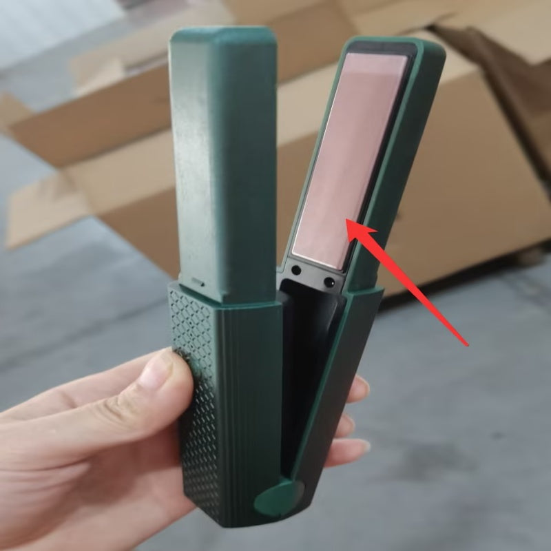 Plancha de pelo inalámbrica USB, mini rizador de cerámica, 3 temperaturas constantes, plancha plana portátil para viajes