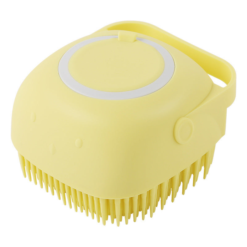 Cepillo de baño de silicona caliente para perros de Amazon Pet Products
