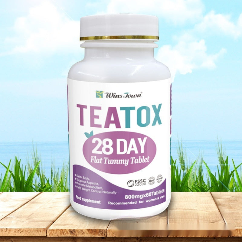 Tableta Integral 28 Días Detox Adelgazante Quema Grasa