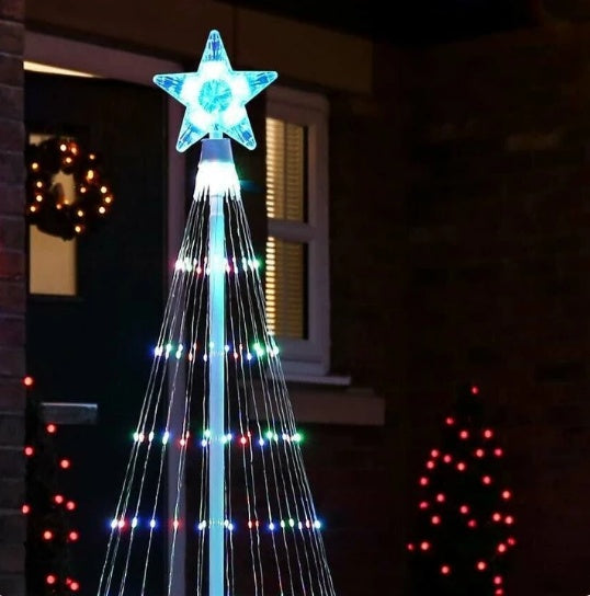 Luces de Navidad para Árbol LED Animadas Multicolor, Luces de Navidad para Jardín, Patio, Decoraciones Navideñas