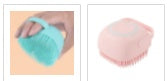 Cepillo de baño de silicona caliente para perros de Amazon Pet Products