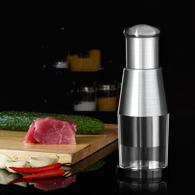 Trituradora de Ajo Picadora de Cebolla Picador de Vegetales Múltiple Prensa de Ajo Manual Exprimidor de Ajo Gadget de Cocina